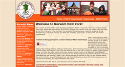 Desktop Screenshot of norwichnewyork.net