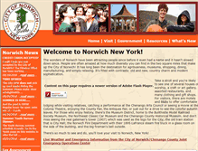Tablet Screenshot of norwichnewyork.net